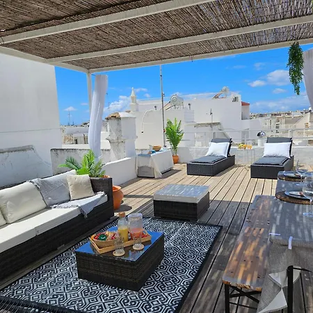 Casa Do Mar, Localização Top, Conforto, Estilo Boho Olhão